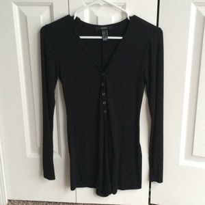 Forever 21 black romper